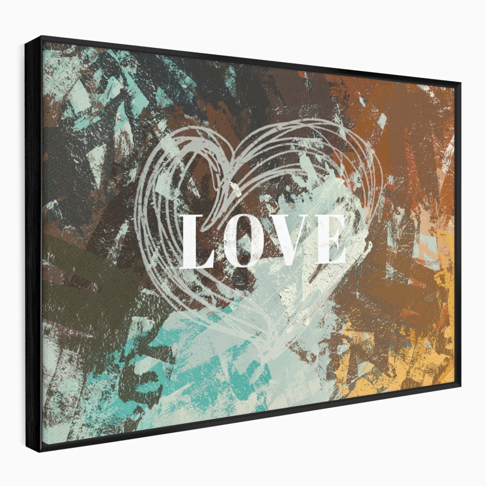 Tablou Canvas Premium LuxCanva® C1083, Dragoste , Inspirational, Dragoste, Living Room, Bedroom, Relaxare, Culori Vibrante