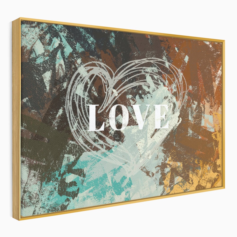 Tablou Canvas Premium LuxCanva® C1083, Dragoste , Inspirational, Dragoste, Living Room, Bedroom, Relaxare, Culori Vibrante