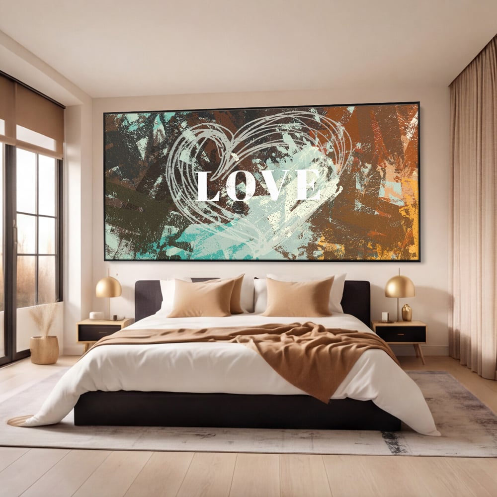 Tablou Canvas Premium LuxCanva® C1083, Dragoste , Inspirational, Dragoste, Living Room, Bedroom, Relaxare, Culori Vibrante