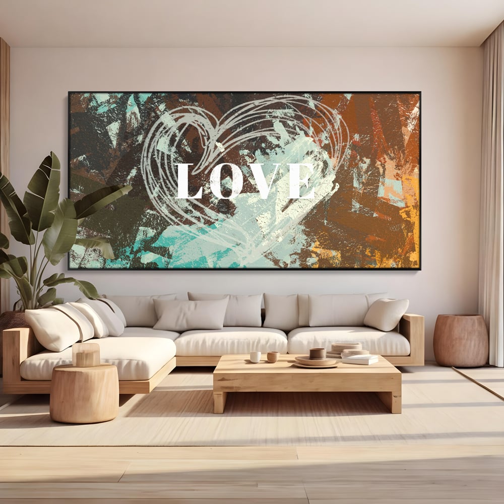 Tablou Canvas Premium LuxCanva® C1083, Dragoste , Inspirational, Dragoste, Living Room, Bedroom, Relaxare, Culori Vibrante