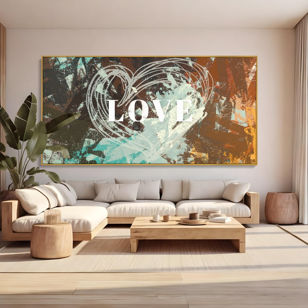 Tablou Canvas Premium LuxCanva® C1083, Dragoste , Inspirational, Dragoste, Living Room, Bedroom, Relaxare, Culori Vibrante