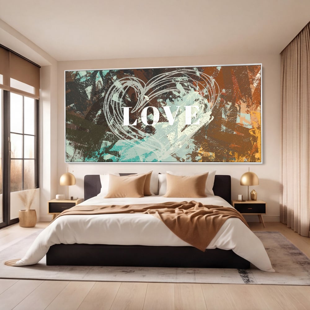 Tablou Canvas Premium LuxCanva® C1083, Dragoste , Inspirational, Dragoste, Living Room, Bedroom, Relaxare, Culori Vibrante