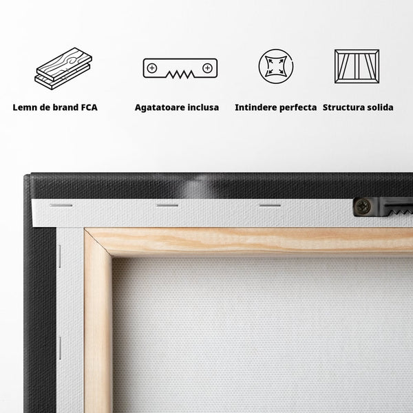 Tablou Canvas Premium LuxCanva® C1084, Frumusetea Femeii , Inspirational, Frumusete, Fata, Living Room, Bedroom, Relaxare, Culori Vibrante