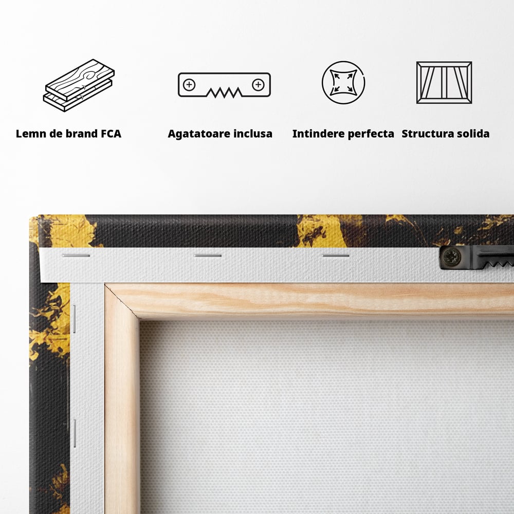 Tablou Canvas Premium LuxCanva® C1097, Abstract Marble ,  Marble, Abstract, Living Room, Bedroom, Relaxare, Culori Vibrante