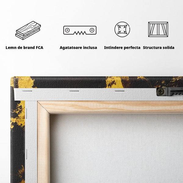 Tablou Canvas Premium LuxCanva® C1097, Abstract Marble ,  Marble, Abstract, Living Room, Bedroom, Relaxare, Culori Vibrante