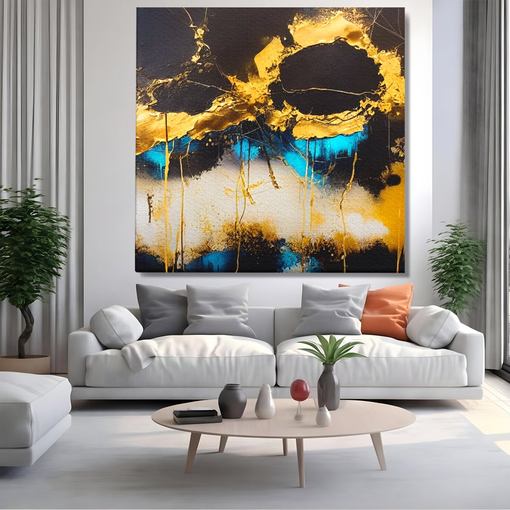 Tablou Canvas Premium LuxCanva® C1097, Abstract Marble ,  Marble, Abstract, Living Room, Bedroom, Relaxare, Culori Vibrante