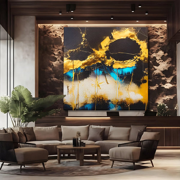 Tablou Canvas Premium LuxCanva® C1097, Abstract Marble ,  Marble, Abstract, Living Room, Bedroom, Relaxare, Culori Vibrante