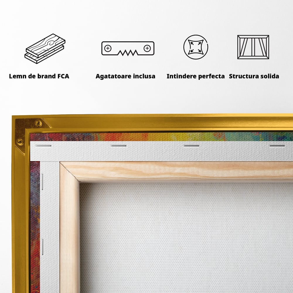 Leinwandbilder Premium LuxCanva® C1101, Bunter Schmetterling , Farben, Schmetterling, Wohnzimmer, Schlafzimmer, Entspannend, Lebendige Farben