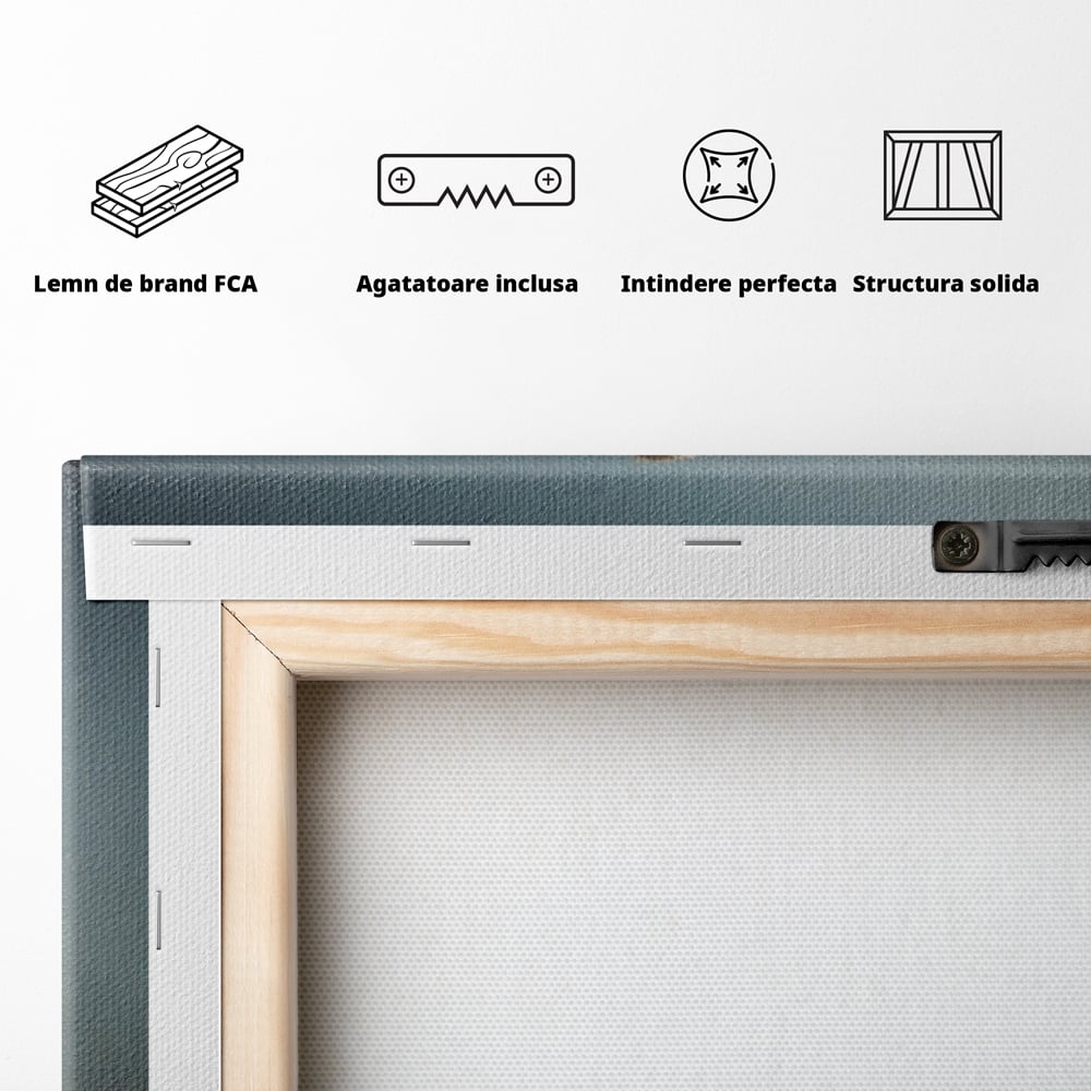 Tablou Canvas Premium LuxCanva® C1102, The King Freddie ,  Culori, Fluture, Living Room, Bar, Relaxare, Culori Vibrante