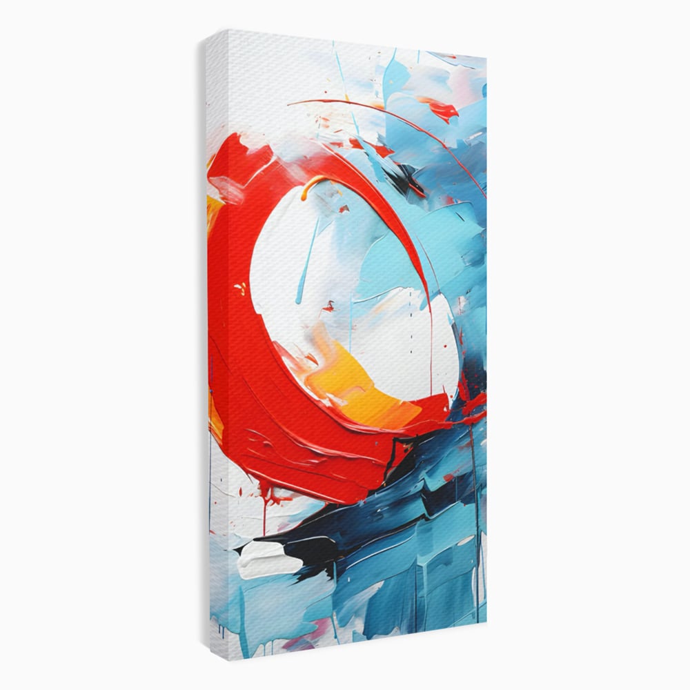 Tablou Canvas Premium LuxCanva® C1103, Tablou Abstract , Culori, Abstract, Living Room, Bedroom, Relaxare, Culori Vibrante