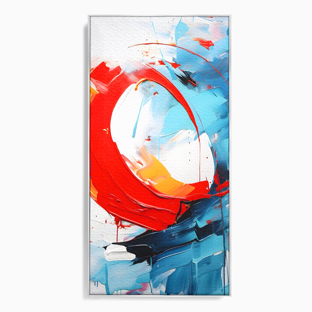 Tablou Canvas Premium LuxCanva® C1103, Tablou Abstract , Culori, Abstract, Living Room, Bedroom, Relaxare, Culori Vibrante