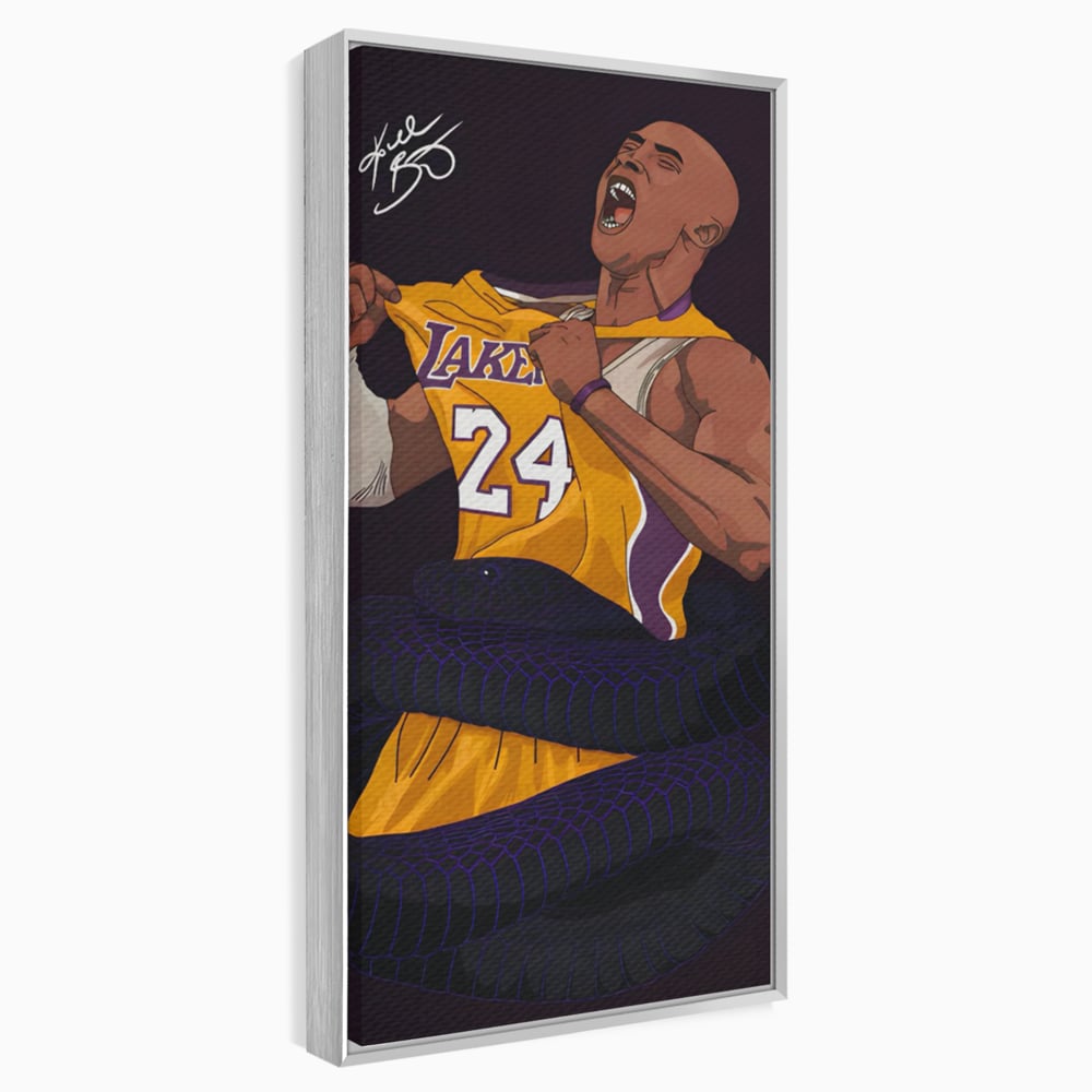 Tablou Canvas Premium LuxCanva® C1105, The Legend Kobe Bryant , Culori, Kobe Bryant, Legenda, Game Room, Relaxare, Culori Vibrante