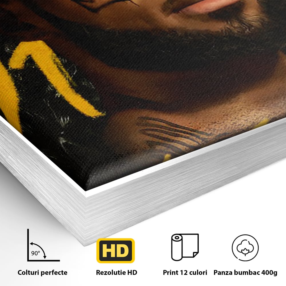 Tablou Canvas Premium LuxCanva® C1108, Lebron James , Culori, Basketball, Lebron, Game Room, Bar, Relaxare, Culori Vibrante