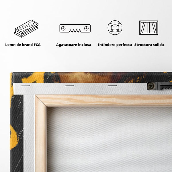 Tablou Canvas Premium LuxCanva® C1108, Lebron James , Culori, Basketball, Lebron, Game Room, Bar, Relaxare, Culori Vibrante