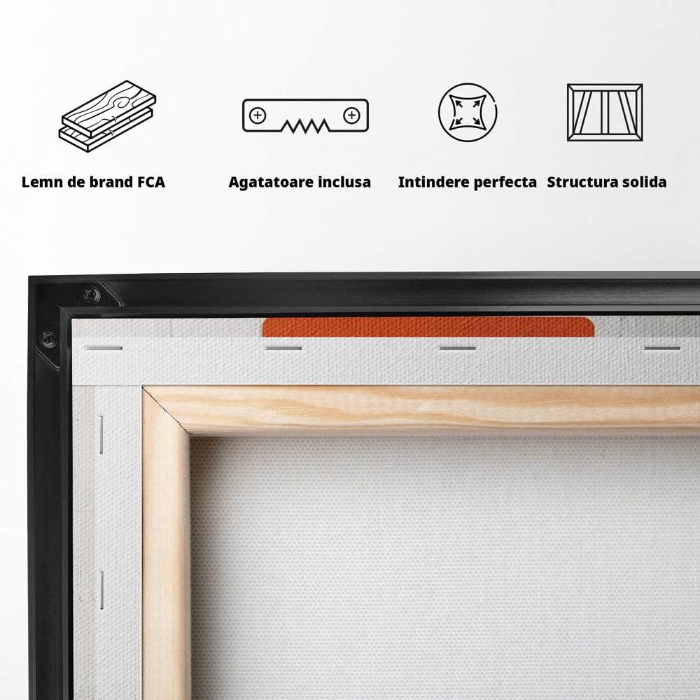 Tablou Canvas Premium LuxCanva® C1110, Social Media Addiction , Copil, Zambet, Game Room, Bar, Relaxare, Culori Vibrante