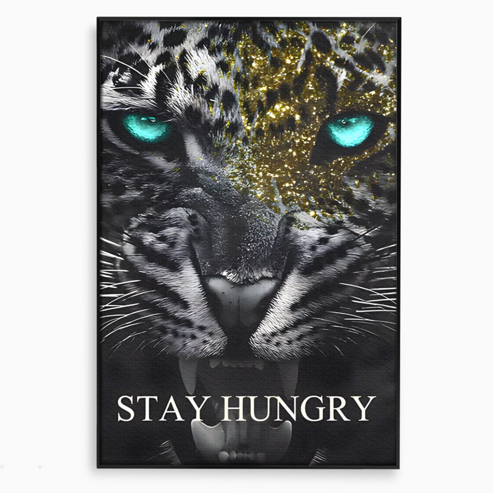 Tablou Canvas Premium LuxCanva® C1125, Scary Lion , Culori, Regele Junglei, Mesaj Motivational, Living Room, Bar, Relaxare, Culori Vibrante