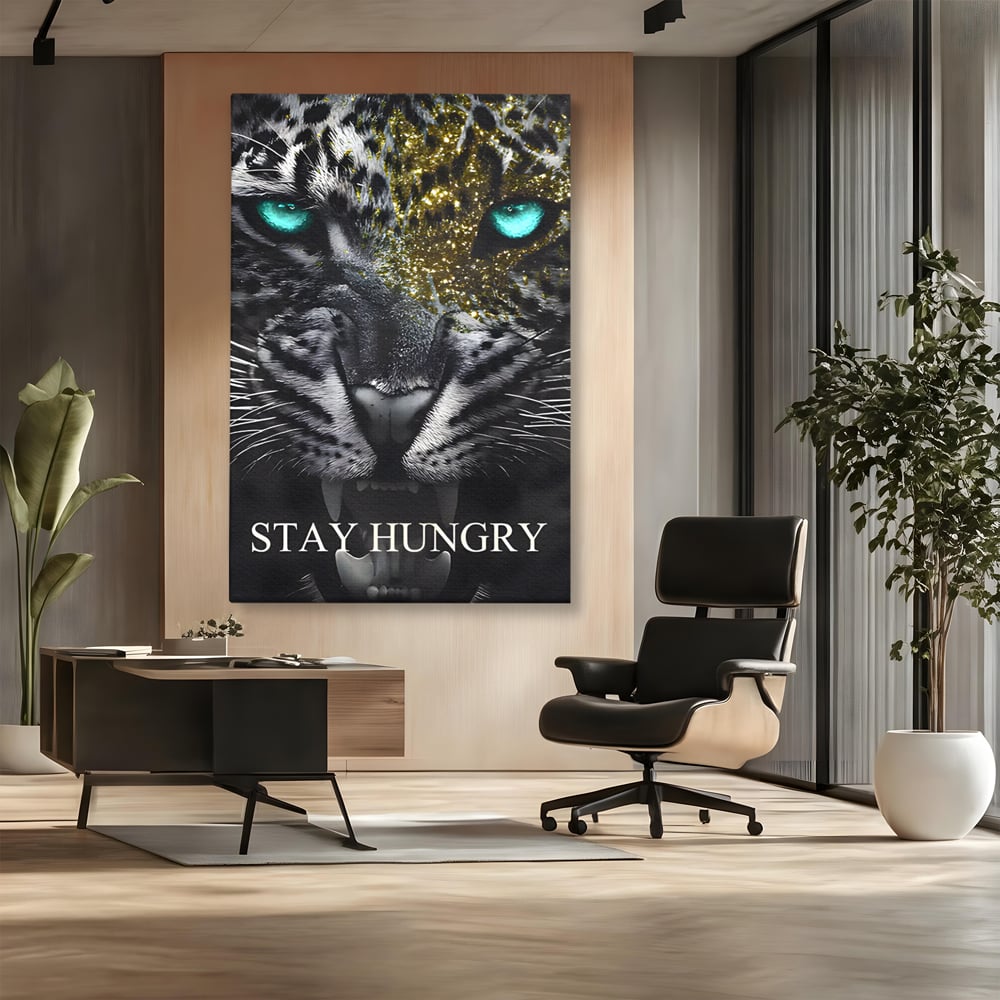 Tablou Canvas Premium LuxCanva® C1125, Scary Lion , Culori, Regele Junglei, Mesaj Motivational, Living Room, Bar, Relaxare, Culori Vibrante