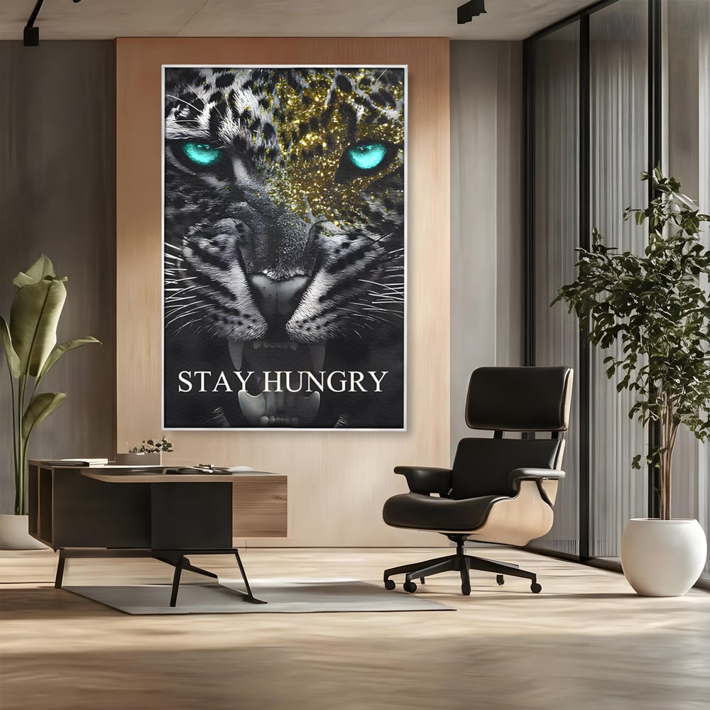 Tablou Canvas Premium LuxCanva® C1125, Scary Lion , Culori, Regele Junglei, Mesaj Motivational, Living Room, Bar, Relaxare, Culori Vibrante