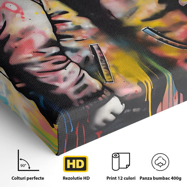 Tablou Canvas Premium LuxCanva® C1127, Inocenta Copiilor , Culori, Dragoste, Sentimente Pure, Living Room, Bar, Relaxare, Culori Vibrante