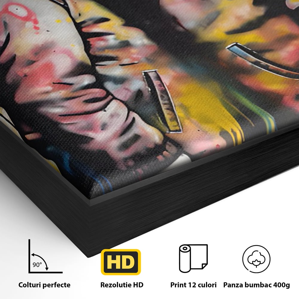 Tablou Canvas Premium LuxCanva® C1127, Inocenta Copiilor , Culori, Dragoste, Sentimente Pure, Living Room, Bar, Relaxare, Culori Vibrante