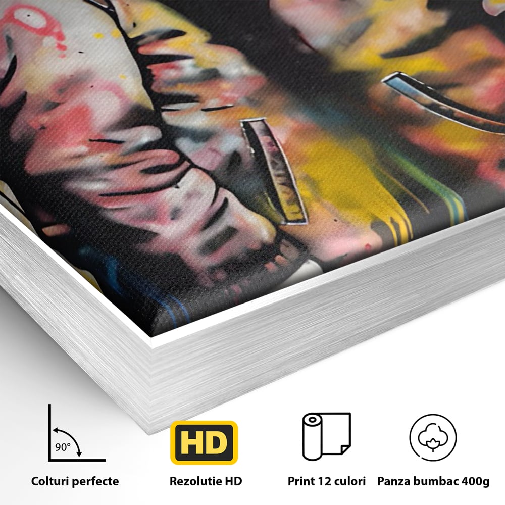 Tablou Canvas Premium LuxCanva® C1127, Inocenta Copiilor , Culori, Dragoste, Sentimente Pure, Living Room, Bar, Relaxare, Culori Vibrante