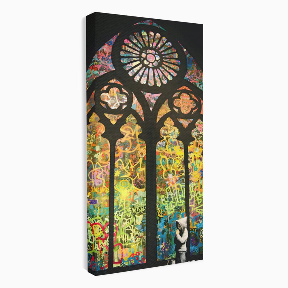 Tablou Canvas Premium LuxCanva® C1143, Believe , Culori, Pray, God, Divine, Living Room, Relaxare, Culori Vibrante