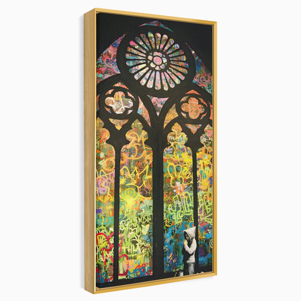 Tablou Canvas Premium LuxCanva® C1143, Believe , Culori, Pray, God, Divine, Living Room, Relaxare, Culori Vibrante