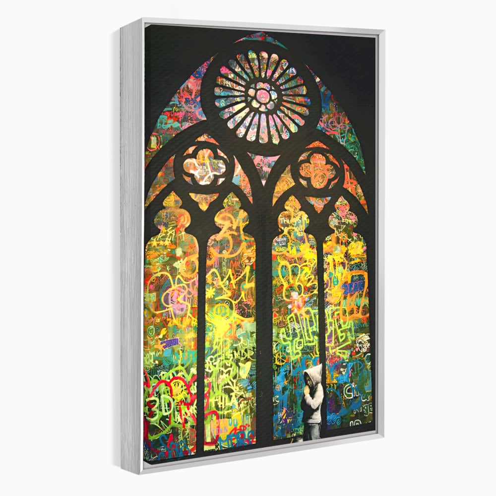 Tablou Canvas Premium LuxCanva® C1143, Believe , Culori, Pray, God, Divine, Living Room, Relaxare, Culori Vibrante