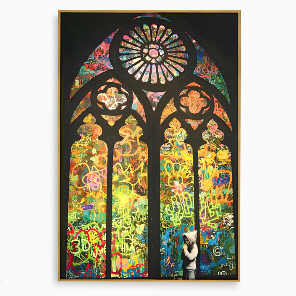 Tablou Canvas Premium LuxCanva® C1143, Believe , Culori, Pray, God, Divine, Living Room, Relaxare, Culori Vibrante