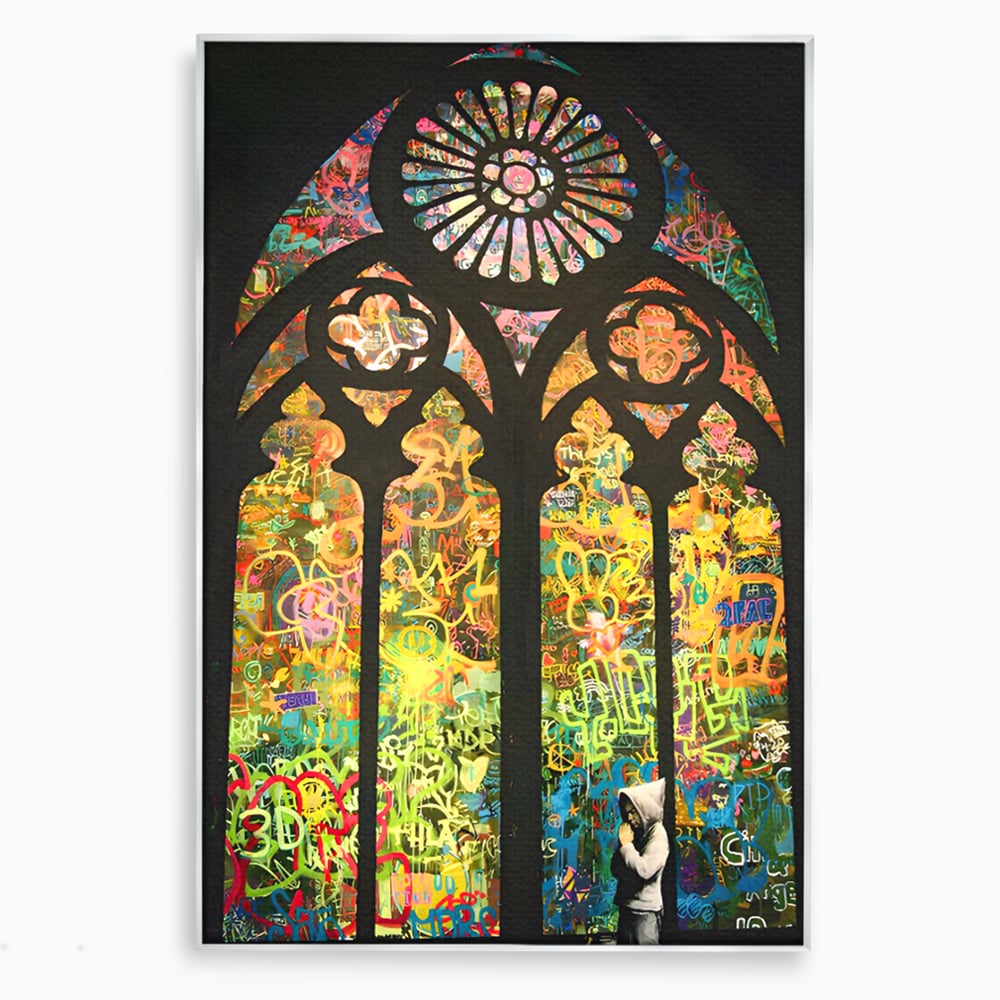 Tablou Canvas Premium LuxCanva® C1143, Believe , Culori, Pray, God, Divine, Living Room, Relaxare, Culori Vibrante