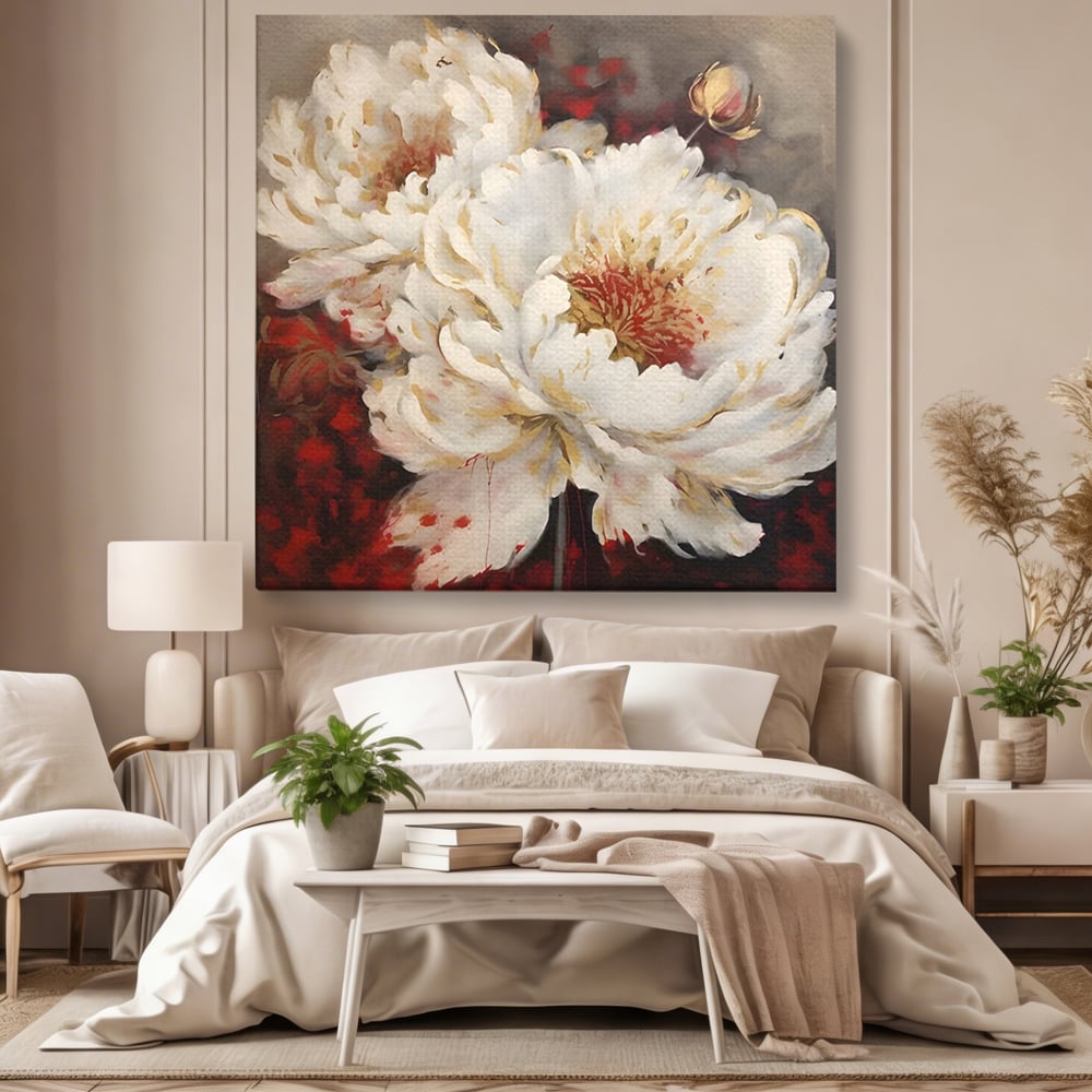 Tablou Canvas Premium LuxCanva® C1147, Frumusetea Florilor , Culori, Plante, Natura, Orhidee, Living Room, Relaxare, Culori Vibrante