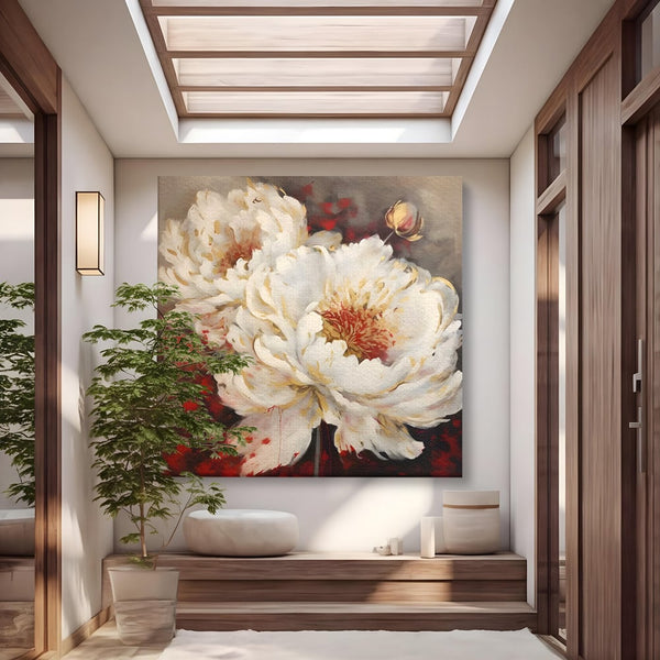 Tablou Canvas Premium LuxCanva® C1147, Frumusetea Florilor , Culori, Plante, Natura, Orhidee, Living Room, Relaxare, Culori Vibrante
