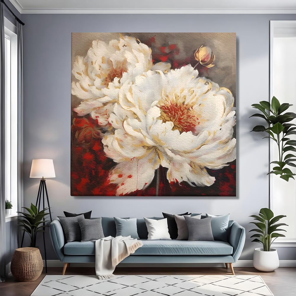 Tablou Canvas Premium LuxCanva® C1147, Frumusetea Florilor , Culori, Plante, Natura, Orhidee, Living Room, Relaxare, Culori Vibrante