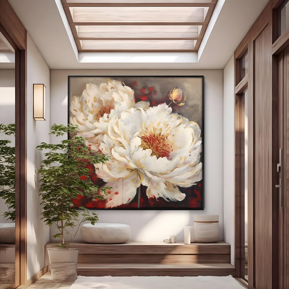 Tablou Canvas Premium LuxCanva® C1147, Frumusetea Florilor , Culori, Plante, Natura, Orhidee, Living Room, Relaxare, Culori Vibrante