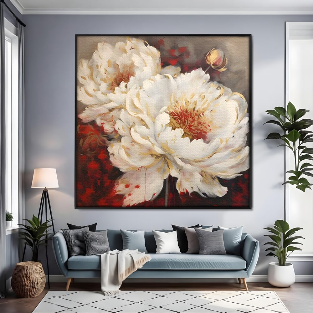 Tablou Canvas Premium LuxCanva® C1147, Frumusetea Florilor , Culori, Plante, Natura, Orhidee, Living Room, Relaxare, Culori Vibrante
