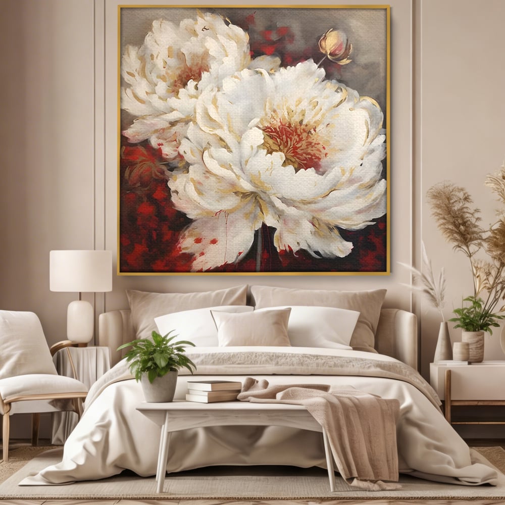 Tablou Canvas Premium LuxCanva® C1147, Frumusetea Florilor , Culori, Plante, Natura, Orhidee, Living Room, Relaxare, Culori Vibrante