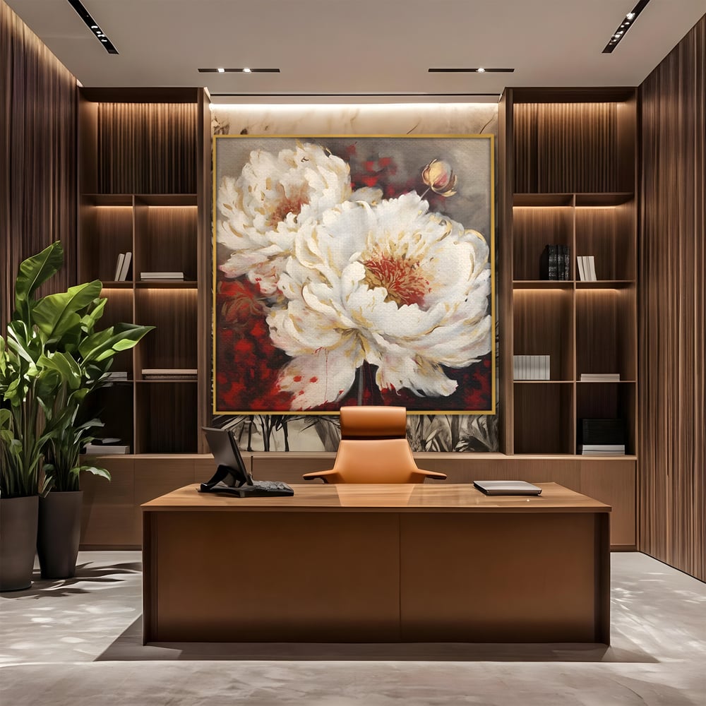 Tablou Canvas Premium LuxCanva® C1147, Frumusetea Florilor , Culori, Plante, Natura, Orhidee, Living Room, Relaxare, Culori Vibrante