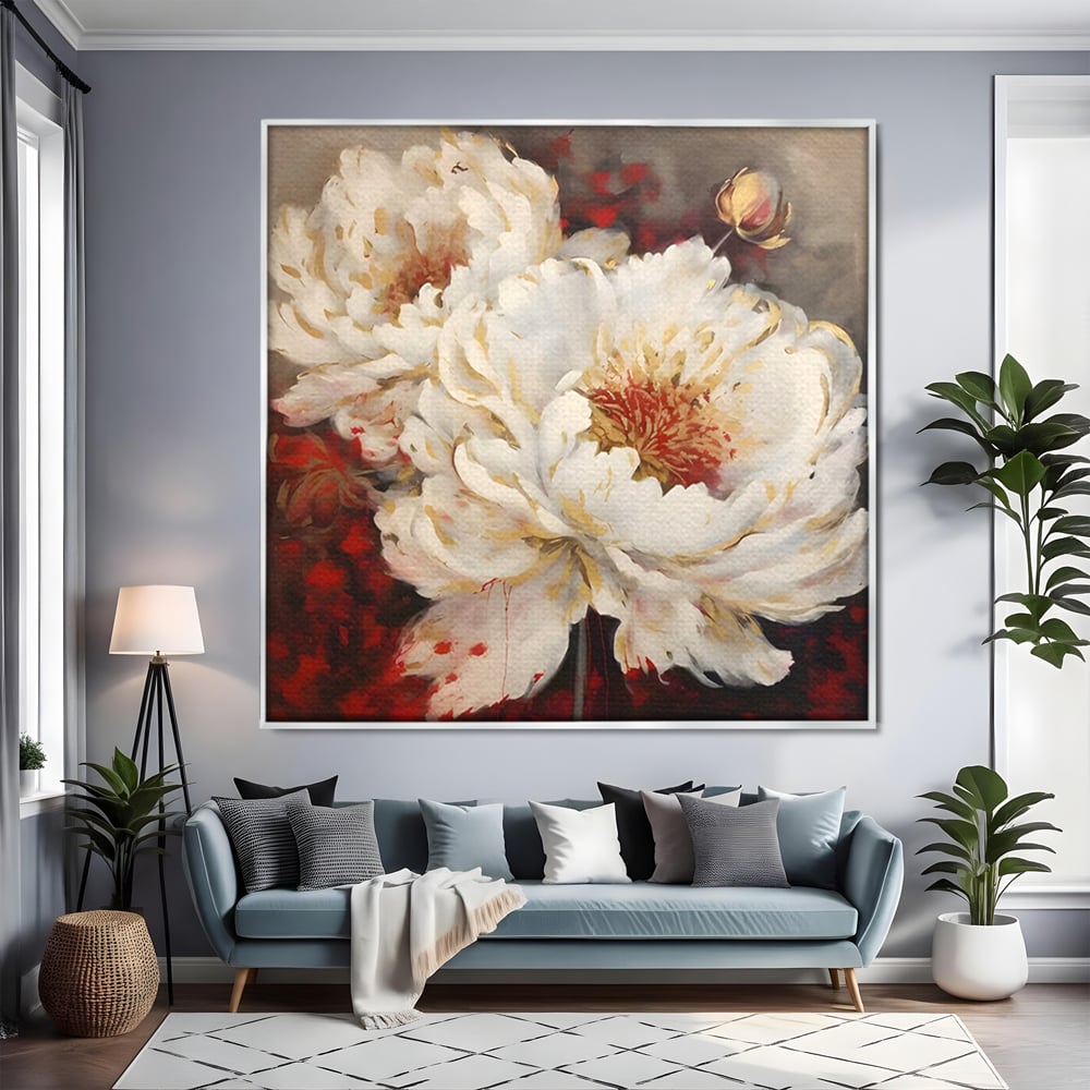 Tablou Canvas Premium LuxCanva® C1147, Frumusetea Florilor , Culori, Plante, Natura, Orhidee, Living Room, Relaxare, Culori Vibrante