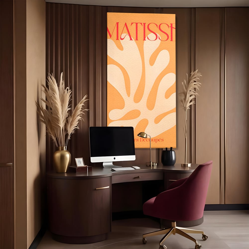 Tablou Canvas Premium LuxCanva® C1148, Artwork By Matisse ,  Culori, Artist, Abstract, Living Room, Relaxare, Culori Vibrante