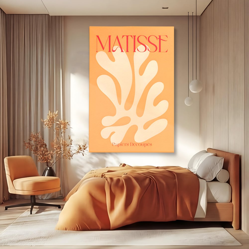 Tablou Canvas Premium LuxCanva® C1148, Artwork By Matisse ,  Culori, Artist, Abstract, Living Room, Relaxare, Culori Vibrante