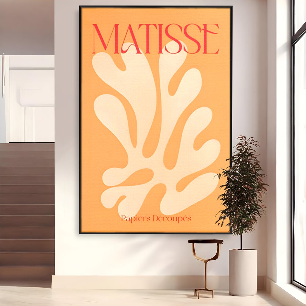 Tablou Canvas Premium LuxCanva® C1148, Artwork By Matisse ,  Culori, Artist, Abstract, Living Room, Relaxare, Culori Vibrante
