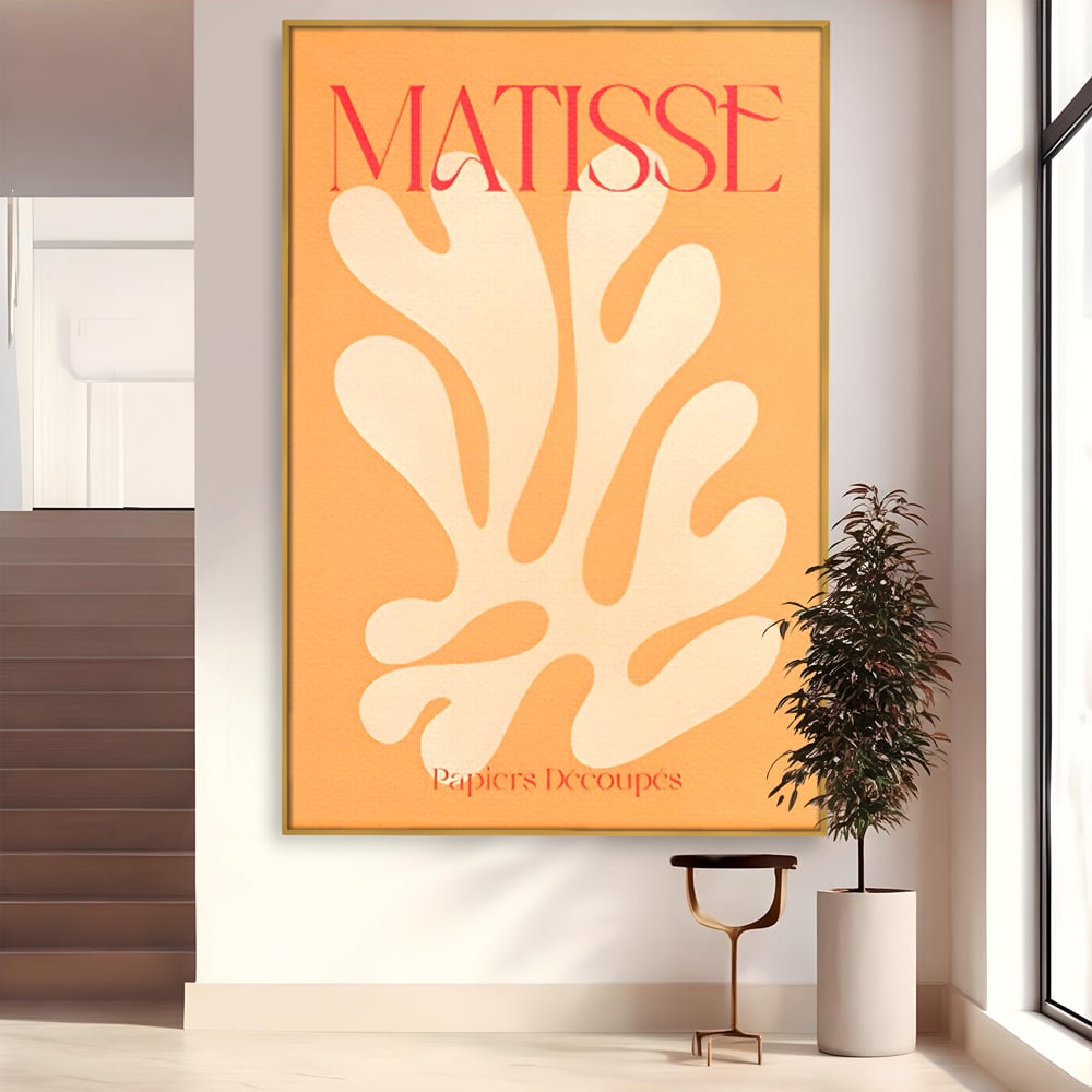Tablou Canvas Premium LuxCanva® C1148, Artwork By Matisse ,  Culori, Artist, Abstract, Living Room, Relaxare, Culori Vibrante