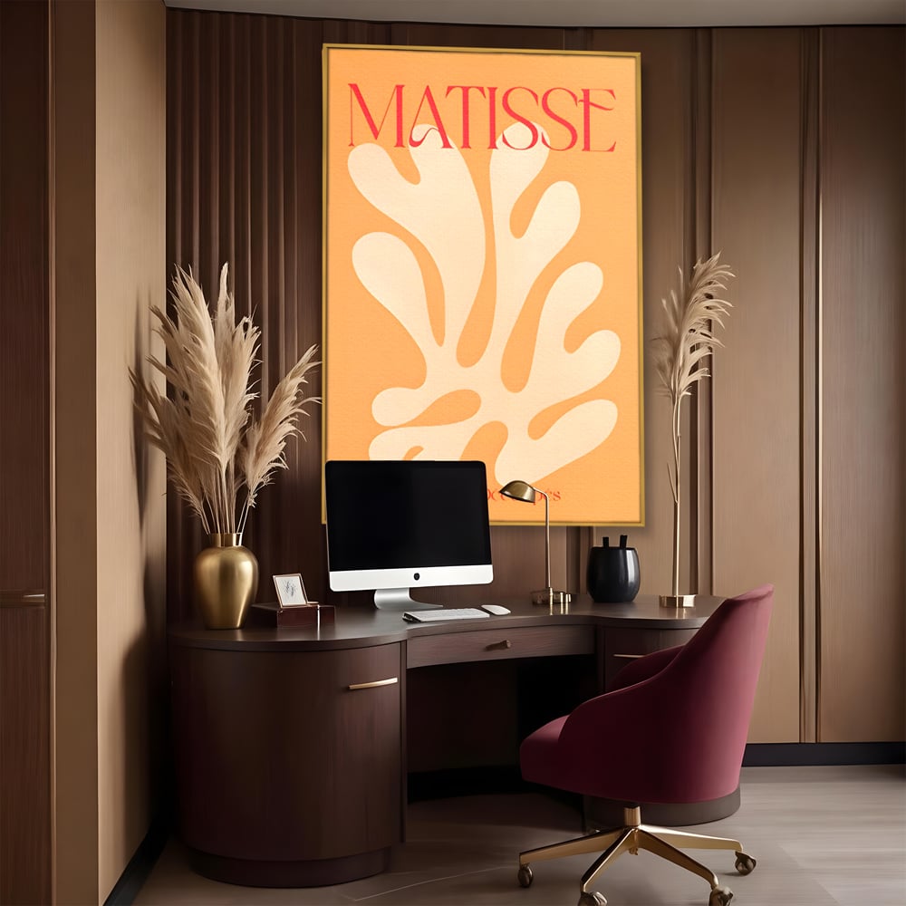 Tablou Canvas Premium LuxCanva® C1148, Artwork By Matisse ,  Culori, Artist, Abstract, Living Room, Relaxare, Culori Vibrante