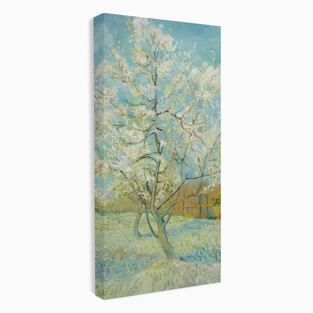 Tablou Canvas Premium LuxCanva® C1158, Copac Inflorit Primavara , Culori, Natura, Flori, Anotimp, Living Room, Relaxare, Culori Vibrante