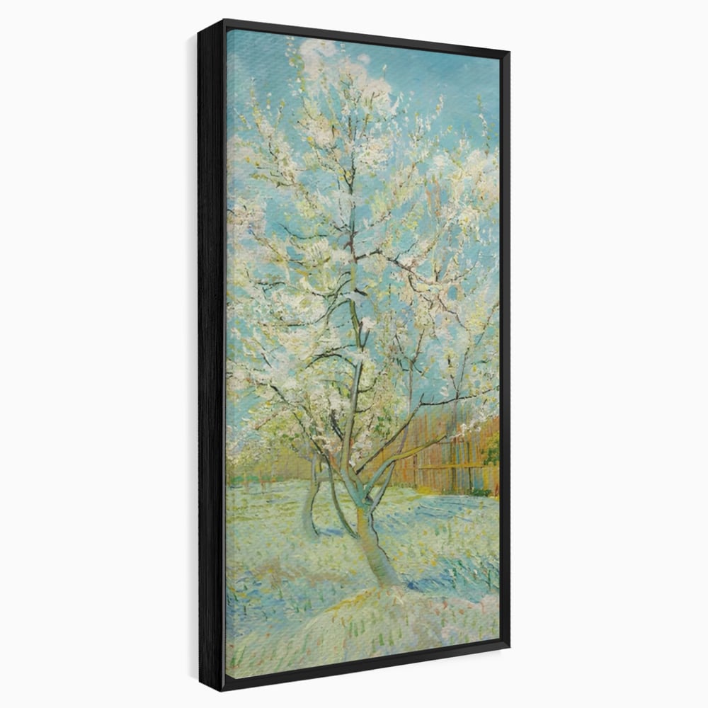 Tablou Canvas Premium LuxCanva® C1158, Copac Inflorit Primavara , Culori, Natura, Flori, Anotimp, Living Room, Relaxare, Culori Vibrante