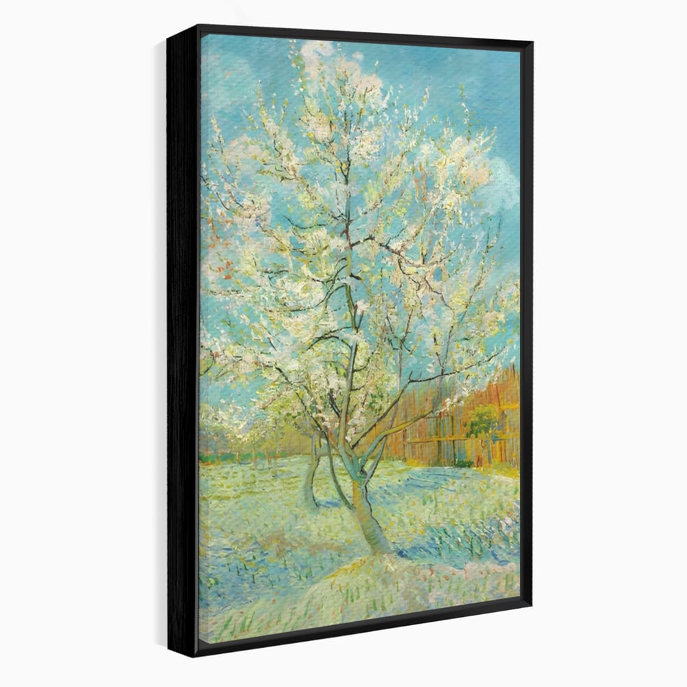 Tablou Canvas Premium LuxCanva® C1158, Copac Inflorit Primavara , Culori, Natura, Flori, Anotimp, Living Room, Relaxare, Culori Vibrante