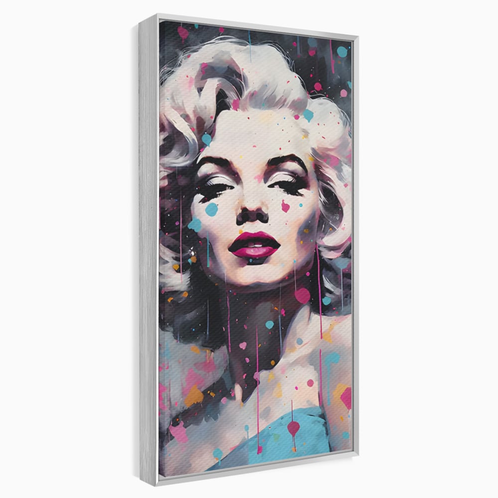 Tablou Canvas Premium, LuxCanva® C1159, Sexy Marilyn Monroe, Culori, Icon, Diva, Beautiful, Living Room, Relaxare, Culori Vibrante
