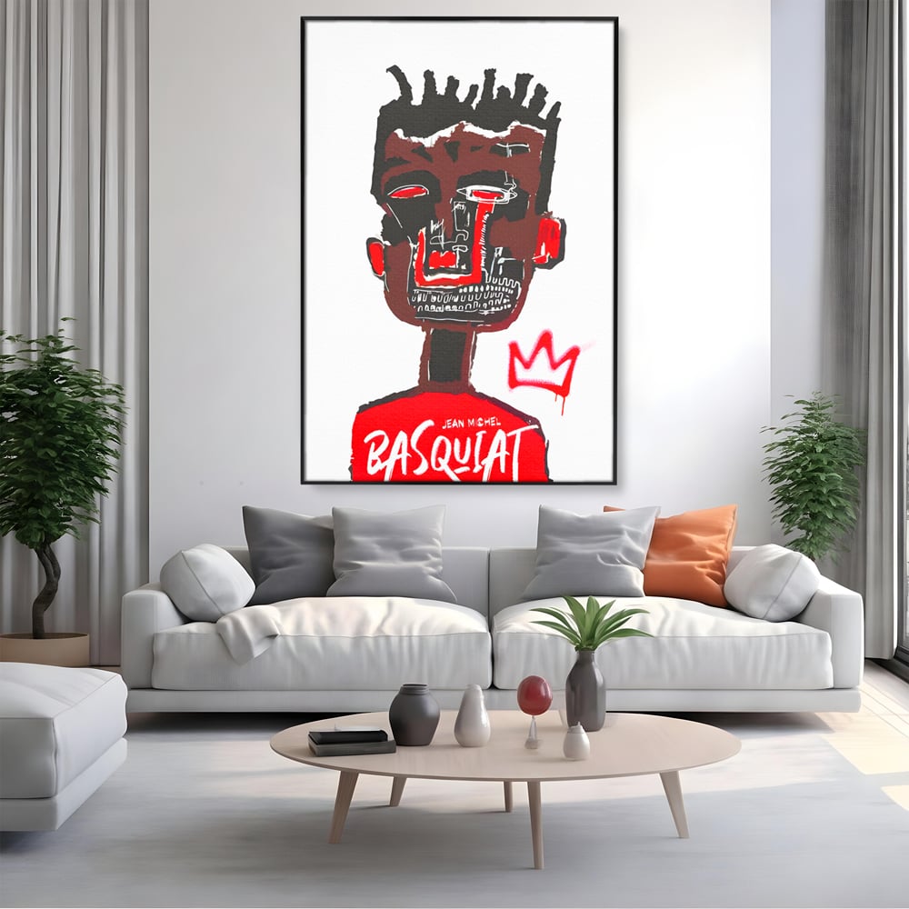 Tablou Canvas Premium LuxCanva® C1165, Abstract Paint By Baquiat , Culori, Different, Human, Bar, Relaxare, Culori Vibrante
