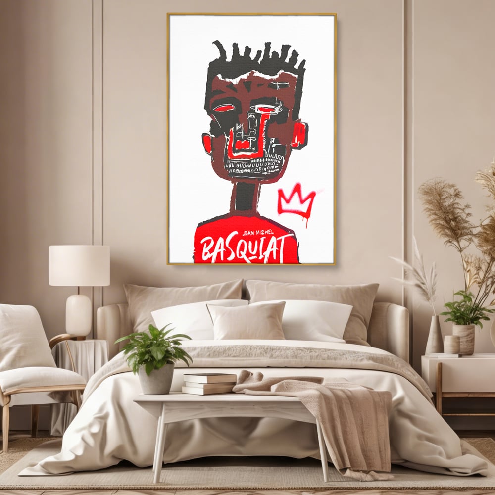 Tablou Canvas Premium LuxCanva® C1165, Abstract Paint By Baquiat , Culori, Different, Human, Bar, Relaxare, Culori Vibrante