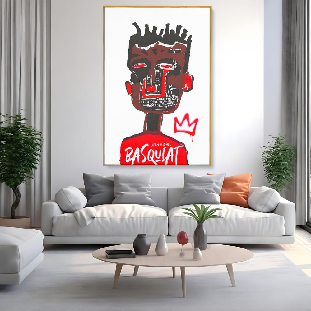 Tablou Canvas Premium LuxCanva® C1165, Abstract Paint By Baquiat , Culori, Different, Human, Bar, Relaxare, Culori Vibrante